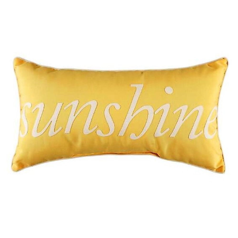 NWT Sunshine Indoor/Outdoor throw pillow